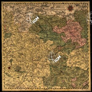 SUEVIA UNIVERSA-IX TABULIS DELINEATA IN QUIBUS OMNIUM - Foglio 2