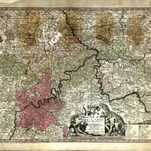 TREVIRENSIS ARCHI EPISCUPATUS ET ELECTORATUS JUXTA OMNES SUAS PRAEFECTURAS CUM CONFINI TRACTU EYFALIAE