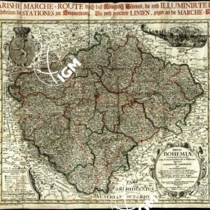 MILITARISCHE MARCHE-ROUTE