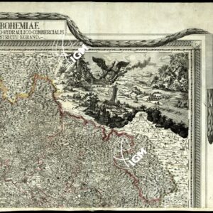 TOTIUS REGNI BOHEMIA-MAPA CHOROGRAPHICO-MINERALOGICO-HIDRAULICO-COMMERCIALIS-CUM - Foglio 2