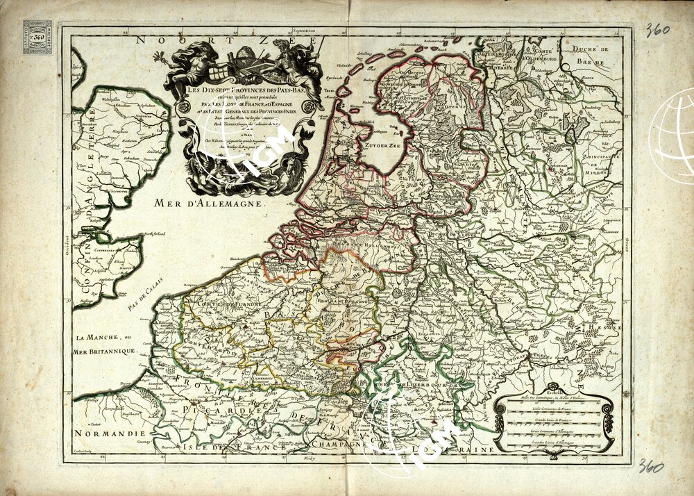 LES DIX-SEPT PROVINCES DES PAYS-BAS