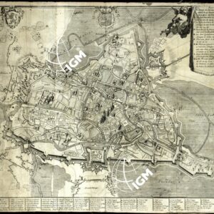 PLAN DE LA VILLE ET CITADELLE DE GAND
