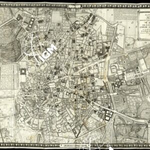 PLANO GEOMETRICO DE MADRID