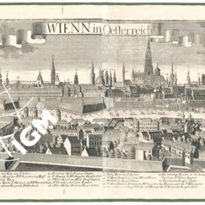 PANOROMA DELLA CITTA' DI "WIEN"