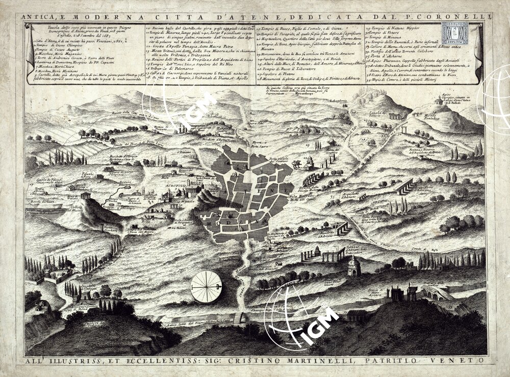 ANTICA E MODERNA CITTA' DI ATENE