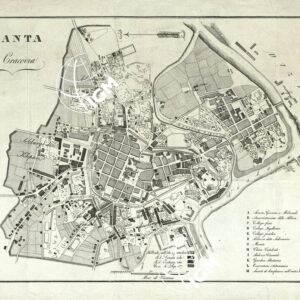 PIANTA DELLA CITTA' DI CROCOVIA