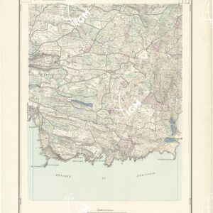 PLANS DIRECTEURS - REGION DE BONIFACIO FEUILLE IV N°1a