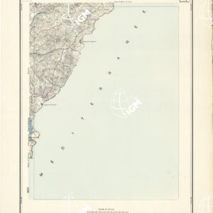 PLANS DIRECTEURS - REGION DE BONIFACIO FEUILLE IV N°1b