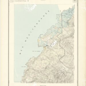 PLANS DIRECTEURS - REGION D'AJACCIO FEUILLE  XXIII N°4c