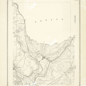PLANS DIRECTEURS - REGION DE BITCHE FEUILLE XXI N°3c