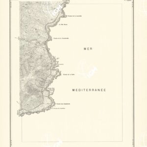 PLANS DIRECTEURS - REGION DE DRAGUIGNAN FEUILLE XXV N°1b