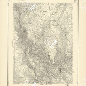 PLANS DIRECTEURS - REGION DE NICE FEUILLE VII N°4c