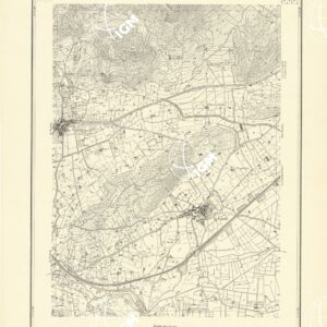 PLANS DIRECTEURS - REGIONE D'HYERES FEUILLE I N°1d