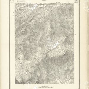 PLANS DIRECTEURS - REGION D'HYERES FEUILLE III N°2a