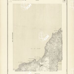 PLANS DIRECTEURS - REGION D'HYERES FEUILLE III N°4d