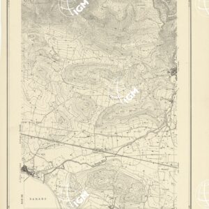 PLANS DIRECTEURS - REGION DE TOULON FEUILLE V N°1d