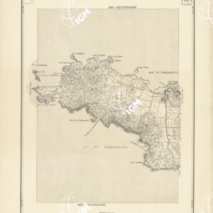 PLANS DIRECTEURS - REGION D'HYERES FEUILLE VII N°1b