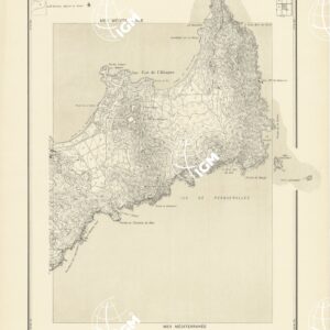 PLANS DIRECTEURS - REGION D'HYERES FEUILLE VII N°2a