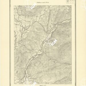 PLANS DIRECTEURS - FEUILLE DE COLLOBRIERES XXXIV 45 N°5b