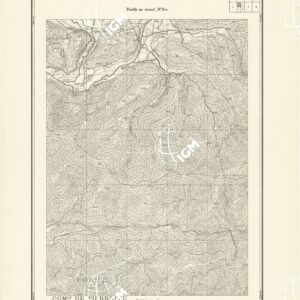 PLANS DIRECTEURS - FEUILLE DE COLLOBRIERES XXXIV 45 N°6a