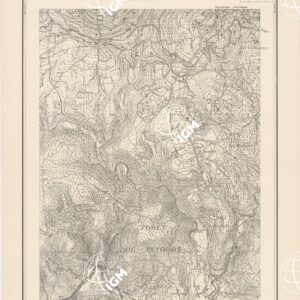 PLANS DIRECTEURS - FEUILLE DE GRASSE XXXVI 43 N°5b