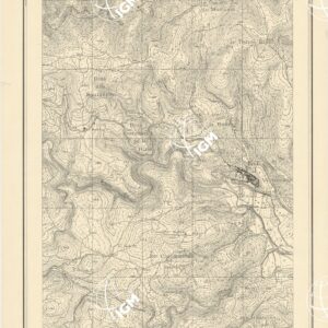 PLANS DIRECTEURS - FEUILLE D'ANTIBES XXXVI 43 N°7b