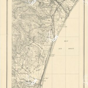 PLANS DIRECTEURS - FEUILLE D'ANTIBES XXXVI 43 N°8a