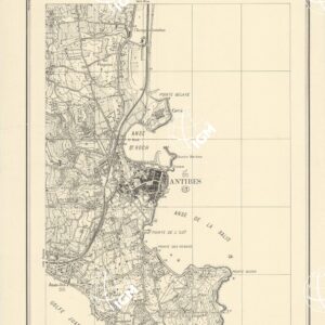 PLANS DIRECTEURS - FEUILLE D'ANTIBES XXXVI 43 N°8c