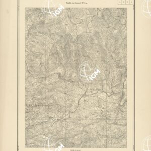 PLANS DIRECTEURS - FEUILLE DE MANDELIEU XXXVI 44 N°1a