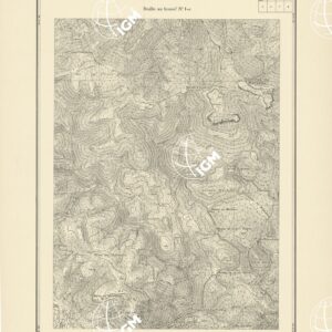 PLANS DIRECTEURS - FEUILLE DE MANDELIEU XXXVI 44 N°1c