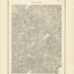 PLANS DIRECTEURS - FEUILLE DE MANDELIEU XXXVI 44 N°1d