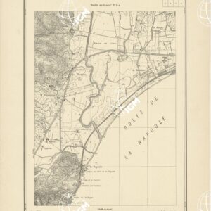 PLANS DIRECTEURS - FEUILLE DE MANDELIEU XXXVI 44 N°2a