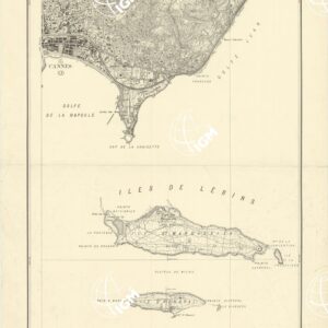 PLANS DIRECTEURS - FEUILLE DE CANNES XXXVI 44 N°3 a-b-c-d