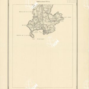 PLANS DIRECTEURS - FEUILLE DE CANNES XXXVI 44 N°4a