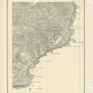 PLANS DIRECTEURS - FEUILLE DE CANNES XXXVI 44 N°5b