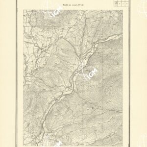 PLANS DIRECTEURS - FEUILLE DE COLLOBRIERES XXXIV 45 N°5b