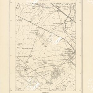 PLANS DIRECTEURS - FEUILLE DE NERONDES XXIV 24 N°5a