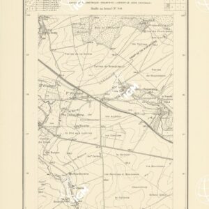 PLANS DIRECTEURS - FEUILLE DE NERONDES XXIV 24 N°5b