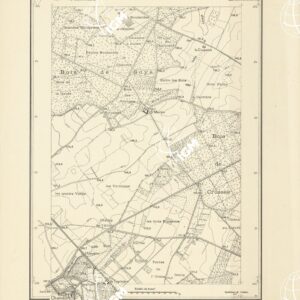 PLANS DIRECTEURS - FEUILLE DE NERONDES XXIV 24 N°5c