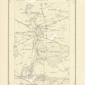 PLANS DIRECTEURS - FEUILLE DE NERONDES XXIV 24 N°5d