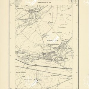 PLANS DIRECTEURS - FEUILLE DE NERONDES XXIV 24 N°6a