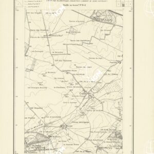 PLANS DIRECTEURS - FEUILLE DE NERONDES XXIV 24 N°6d