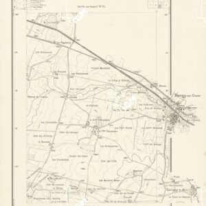 PLANS DIRECTEURS - FEUILLE DE NERONDES XXIV 24 N°7c