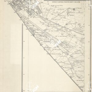 PLANS DIRECTEURS - FEUILLE DE BOURGES XXIII 24 N°8a