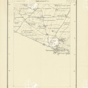 PLANS DIRECTEURS - FEUILLE DE DUN-SUR-AURON XXIV 25 N°3a