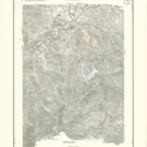 PLANS DIRECTEURS - REGION DE PERPIGNAN FEUILLE XXV N° 1b