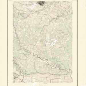 PLANS DIRECTEURS - REGION DE PERPIGNAN FEUILLE XIII N°4a