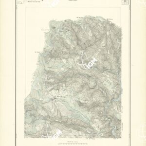 PLANS DIRECTEURS - REGION DE PERPIGNAN FEUILLE XVII N°4a