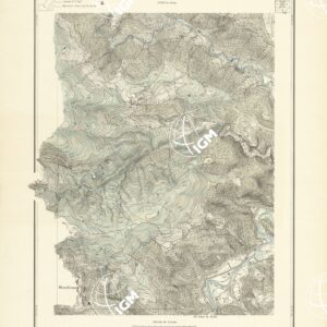 PLANS DIRECTEURS - REGION DE PERPIGNAN FEUILLE XXII N°1b