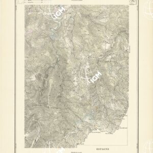 PLANS DIRECTEURS - REGION DE PERPIGNAN FEUILLE XXIII N°2a